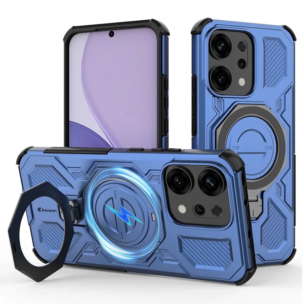 Karwan Vanguard Rugged Kickstand MagSafe Case for Oppo Reno 14 Pro Karwan