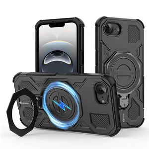 Karwan Vanguard Rugged Kickstand MagSafe Case for iPhone 16e - Karwan