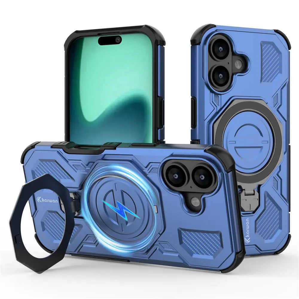 Karwan Vanguard Rugged Kickstand  MagSafe Case for  iPhone 16 - Karwan