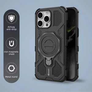 Karwan Vanguard Rugged Kickstand MagSafe Case for iPhone 16 Pro - Karwan