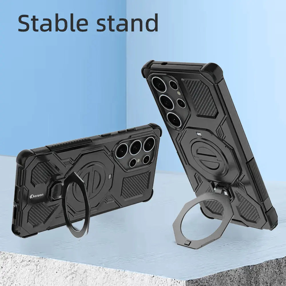 Karwan Vanguard Rugged Kickstand  MagSafe Case for Samsung Galaxy S25 Ultra - Karwan