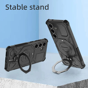 Karwan Vanguard Rugged Kickstand MagSafe Case for Samsung Galaxy S25 FE Karwan