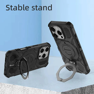 Karwan Vanguard Rugged Kickstand MagSafe Case for iPhone 16 Pro - Karwan