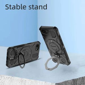 Karwan Vanguard Rugged Kickstand MagSafe Case for iPhone 16e - Karwan