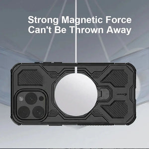 Karwan Vanguard Rugged Kickstand MagSafe Case for iPhone 15 Pro Max - Karwan