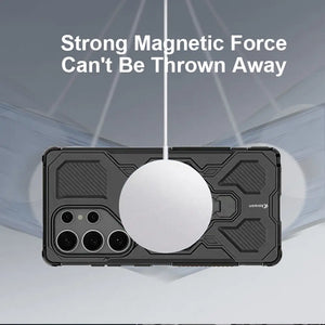 Karwan Vanguard Rugged Kickstand  MagSafe Case for Samsung Galaxy S24 Ultra - Karwan