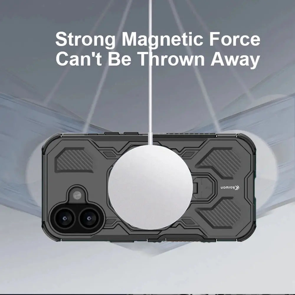 Karwan Vanguard Rugged Kickstand MagSafe Case for iPhone 17 - Karwan
