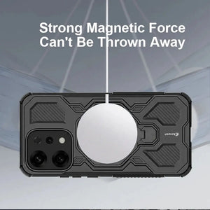 Karwan Vanguard Rugged Kickstand  MagSafe Case for Oppo Reno 14 - Karwan