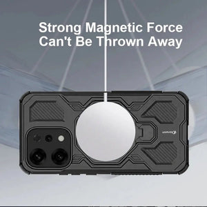 Karwan Vanguard Rugged Kickstand MagSafe Case for Oppo Reno 14 - Karwan