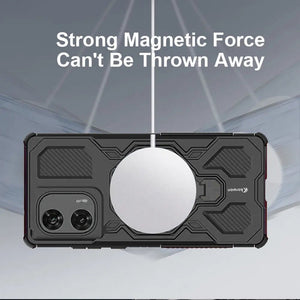 Karwan Vanguard Rugged Kickstand MagSafe Case for Motorola Edge 50 Fusion Karwan
