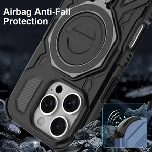 Karwan Vanguard Rugged Kickstand MagSafe Case for iPhone 16 Pro Max - Karwan