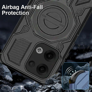 Karwan Vanguard Rugged Kickstand MagSafe Case for Oppo Reno 13 Pro - Karwan