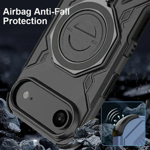 Karwan Vanguard Rugged Kickstand MagSafe Case for iPhone 17 Air - Karwan