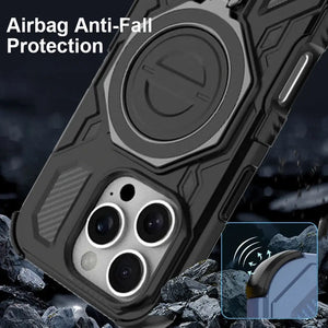 Karwan Vanguard Rugged Kickstand MagSafe Case for iPhone 16 Pro - Karwan