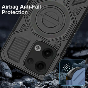 Karwan Vanguard Rugged Kickstand MagSafe Case for Oppo Reno 13 - Karwan