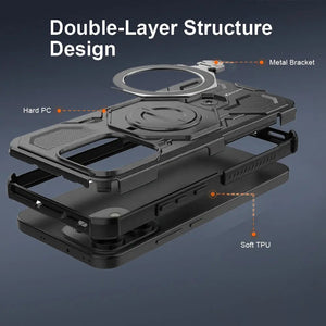 Karwan Vanguard Rugged Kickstand MagSafe Case for Oppo Reno 14 Pro Karwan