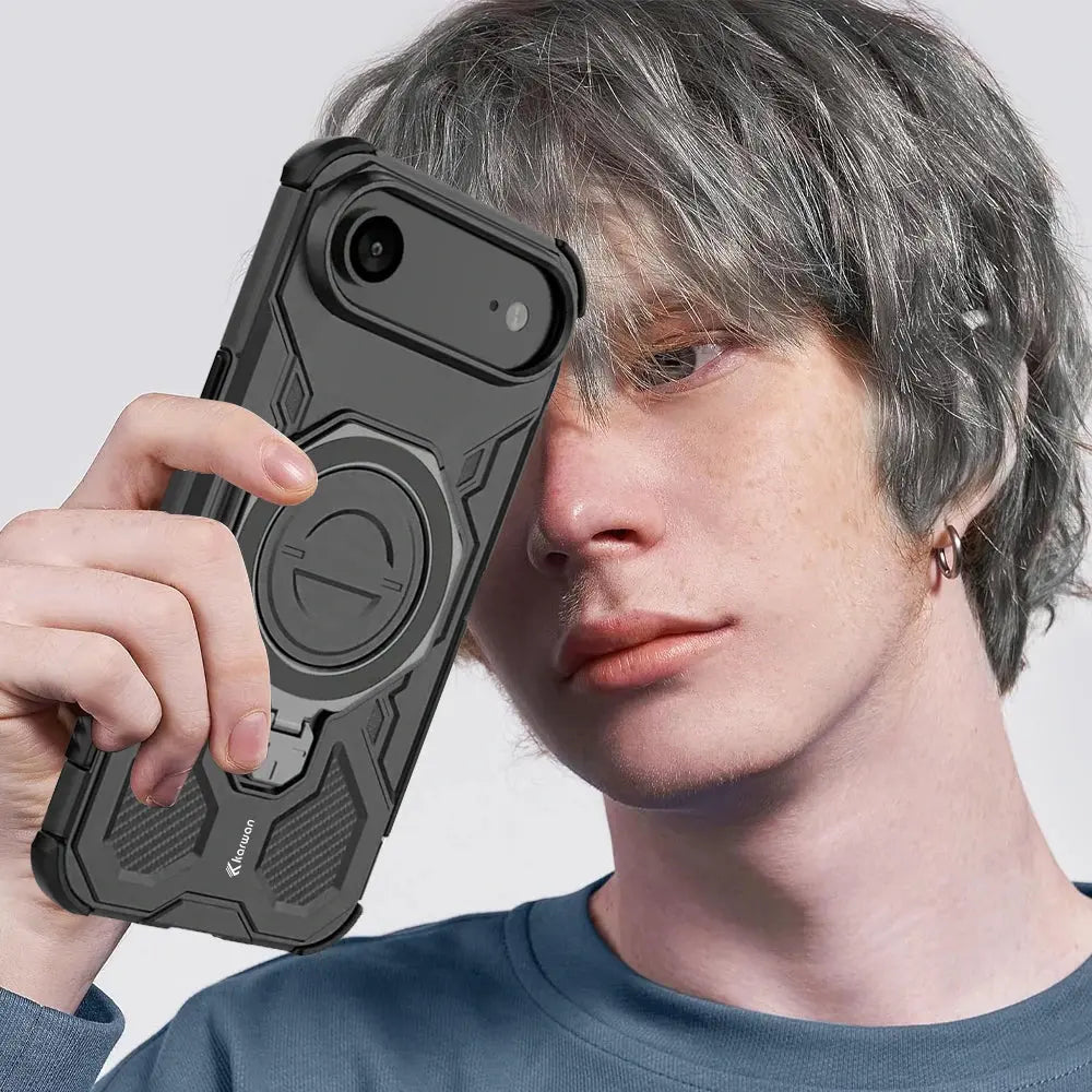 Karwan Vanguard Rugged Kickstand MagSafe Case for iPhone 17 Air - Karwan