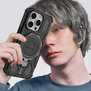 Karwan Vanguard Rugged Kickstand MagSafe Case for iPhone 16 Pro - Karwan