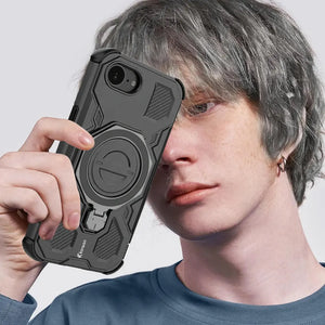 Karwan Vanguard Rugged Kickstand  MagSafe Case for iPhone 16e - Karwan