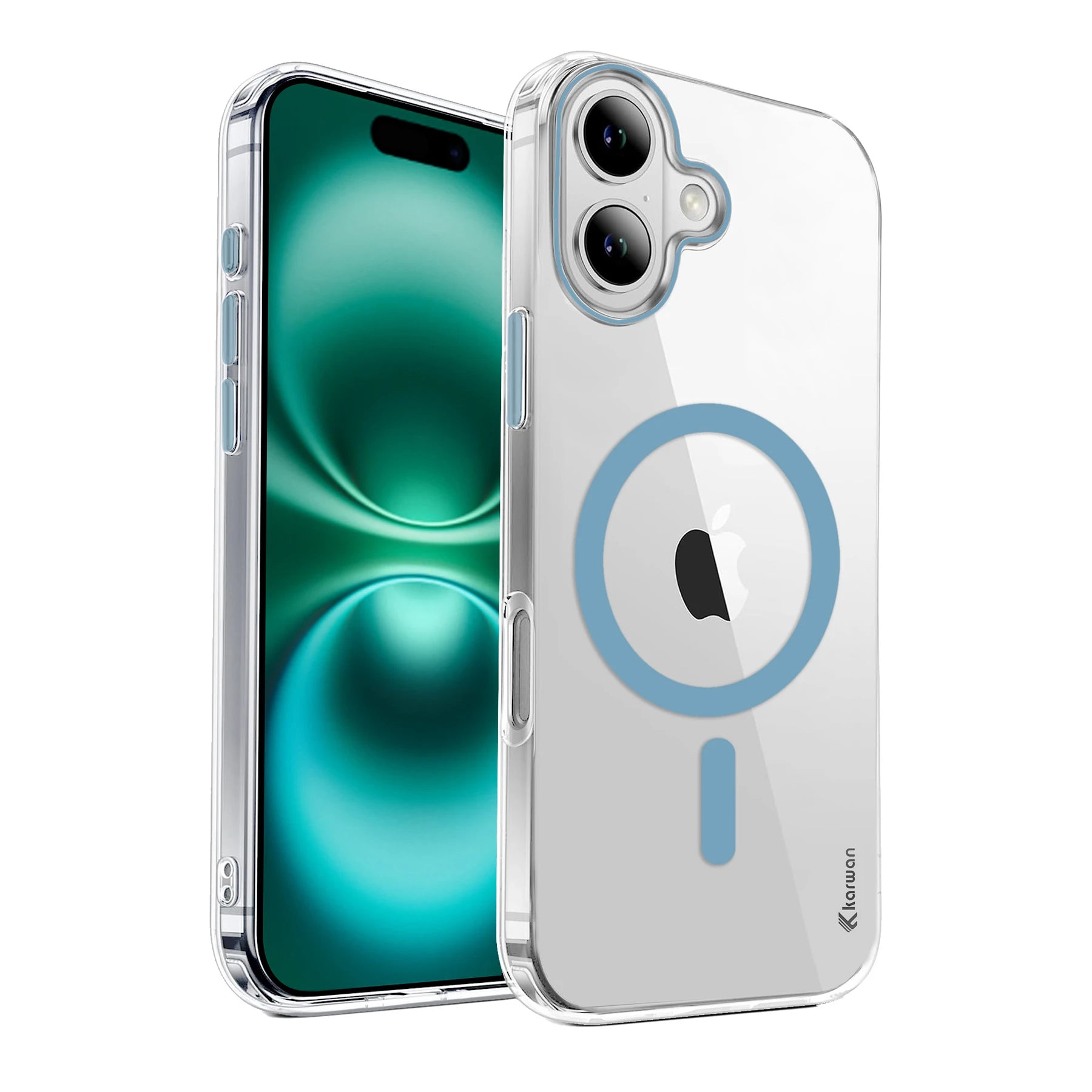 Karwan Magnetic Clear Case for iPhone 17