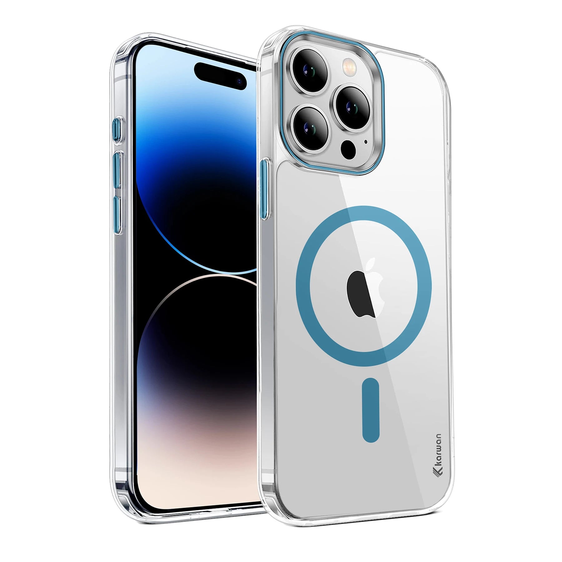 Karwan Magnetic Clear Case for iPhone 16 Pro – Anti-Yellowing MagSafe Cover