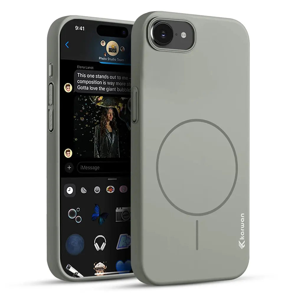 Karwan Magelite Ultra-Slim Magsafe Hard Case for iPhone 16E - Premium Case Cover by Karwan