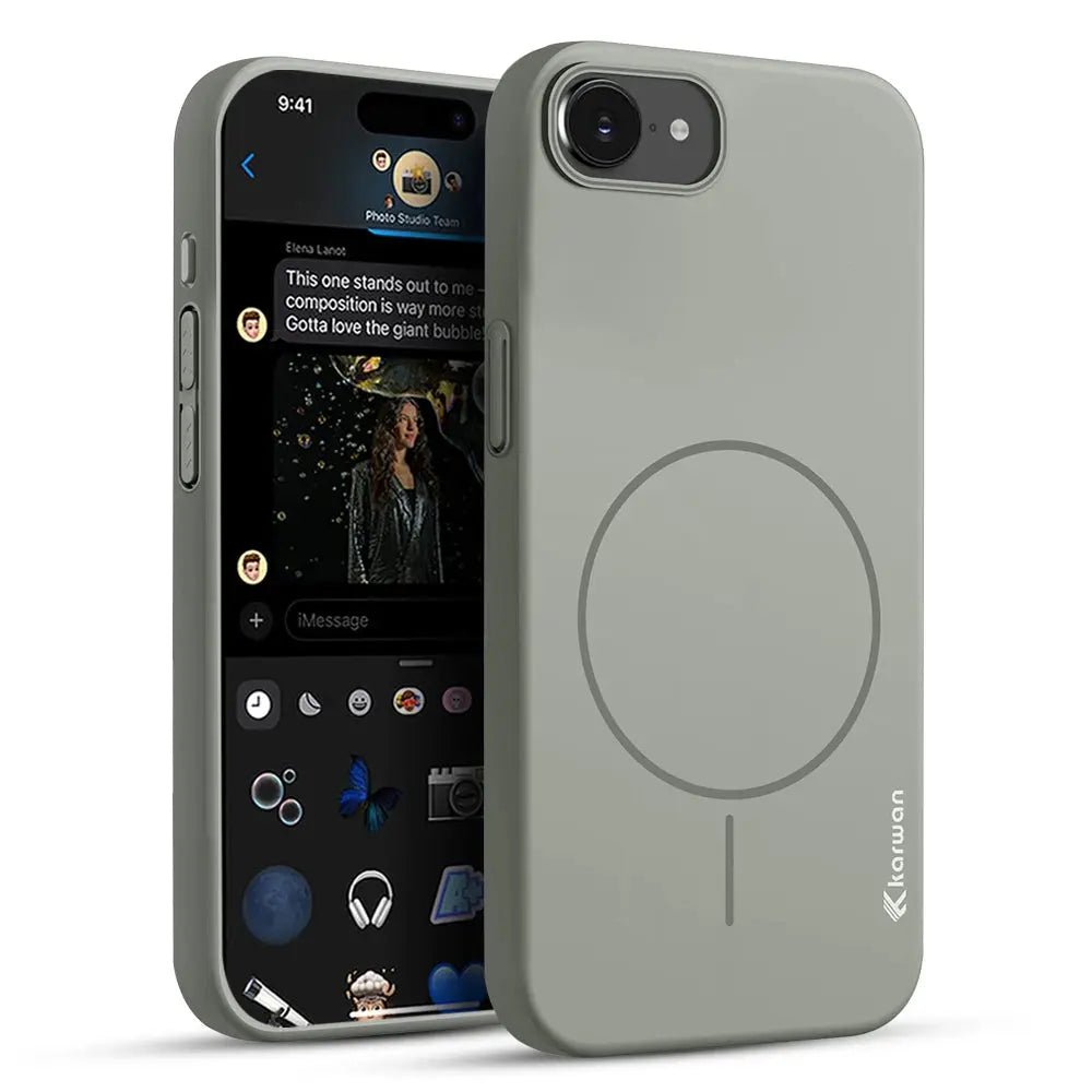 Karwan Magelite Ultra-Slim Magsafe Hard Case for iPhone 16E - Premium Case Cover by Karwan