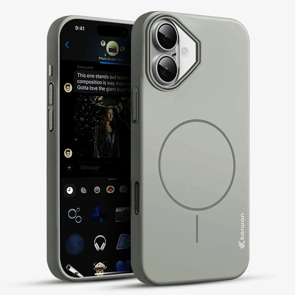 Karwan MagElite Ultra-Slim MagSafe Hard Case for iPhone 16 - Premium Case Cover by Karwan