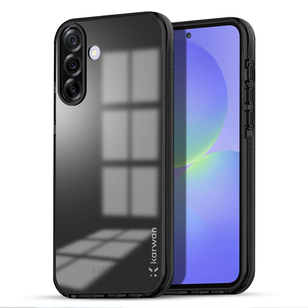 Hybrid Poppy Polycarbonate Mobile Back Case For Samsung A56