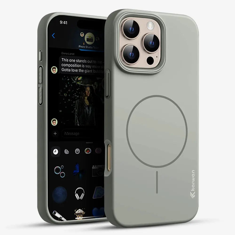 Karwan MagElite Ultra-Slim MagSafe Hard Case for iPhone 16 Pro Max - Premium Case Cover by Karwan