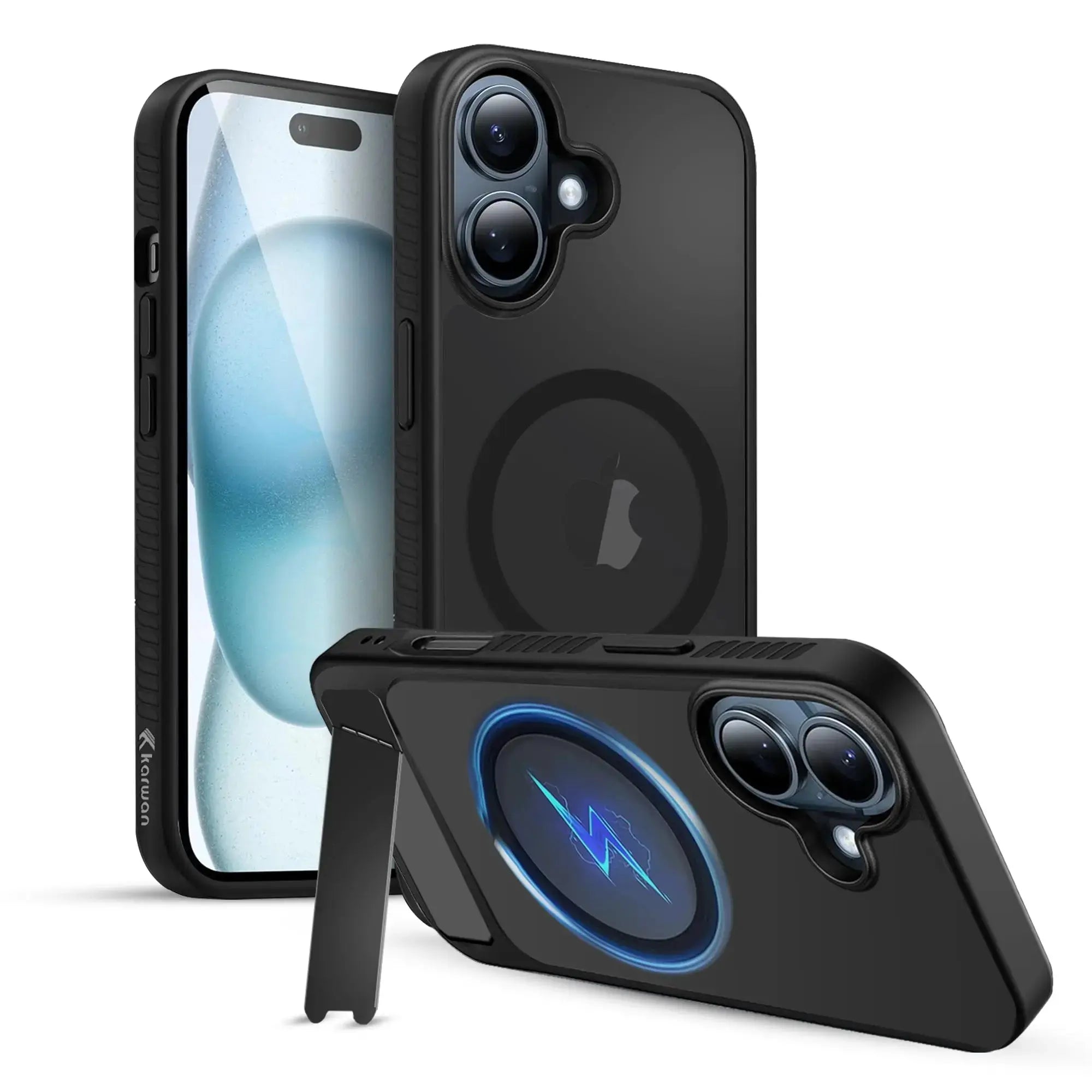 Karwan ShieldX MagSafe Kickstand Case – Ultimate Protection For iPhone 16 - Premium Case Cover by Karwan