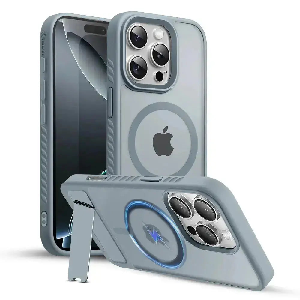 Karwan ShieldX MagSafe Kickstand Case – Ultimate Protection For iPhone 15 Pro - Premium Case Cover by Karwan