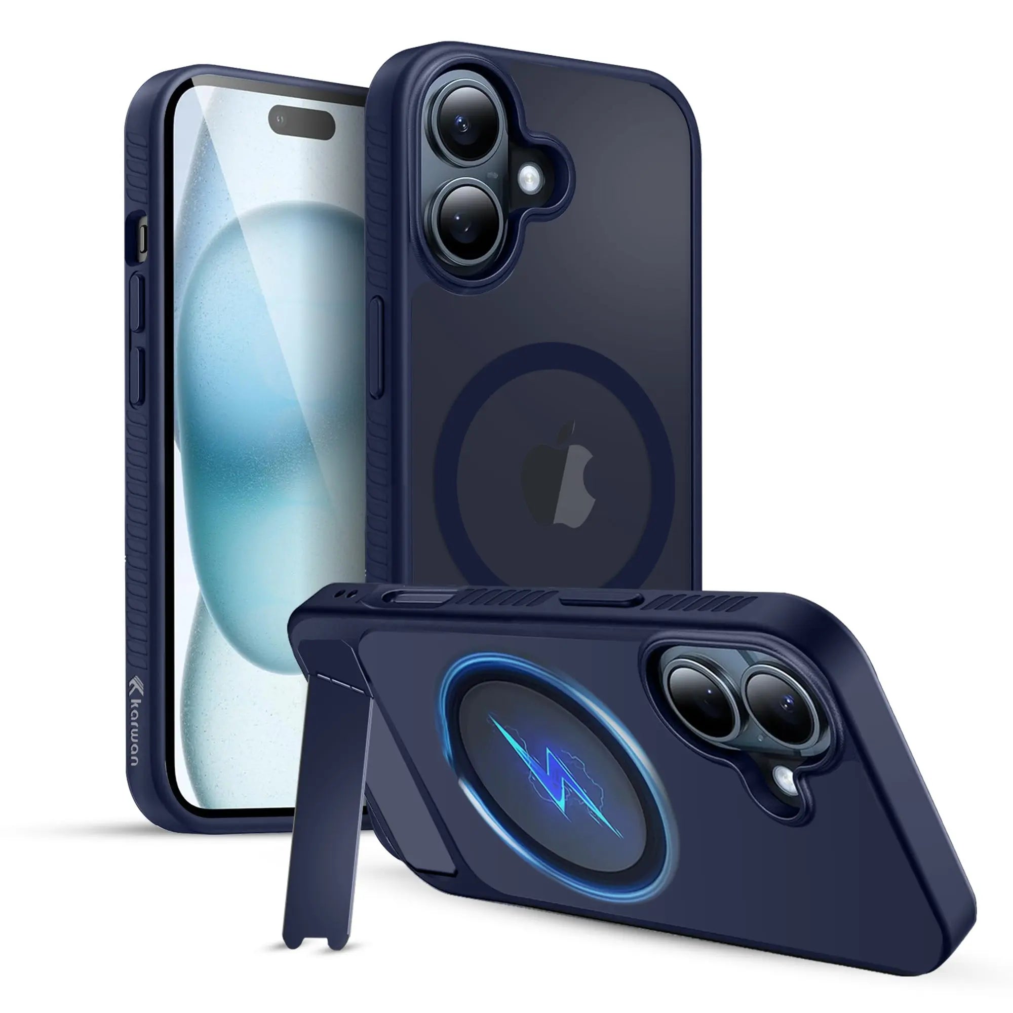 Karwan ShieldX MagSafe Kickstand Case – Ultimate Protection For iPhone 16 - Premium Case Cover by Karwan