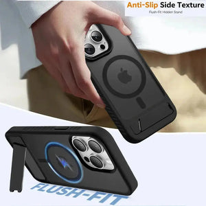 Karwan ShieldX MagSafe Kickstand Case – Ultimate Protection For iPhone 15 Pro - Premium Case Cover by Karwan