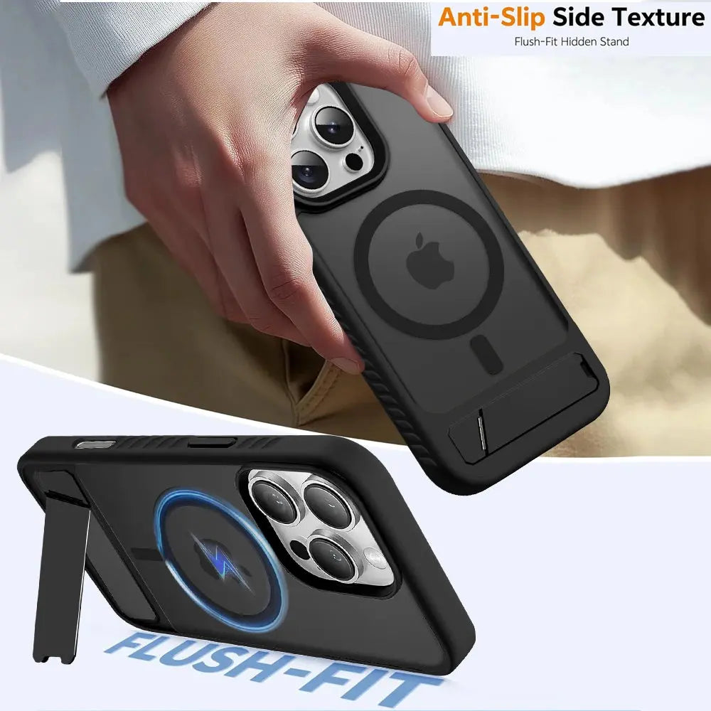 Karwan ShieldX MagSafe Kickstand Case – Ultimate Protection For iPhone 16 Pro - Premium Case Cover by Karwan