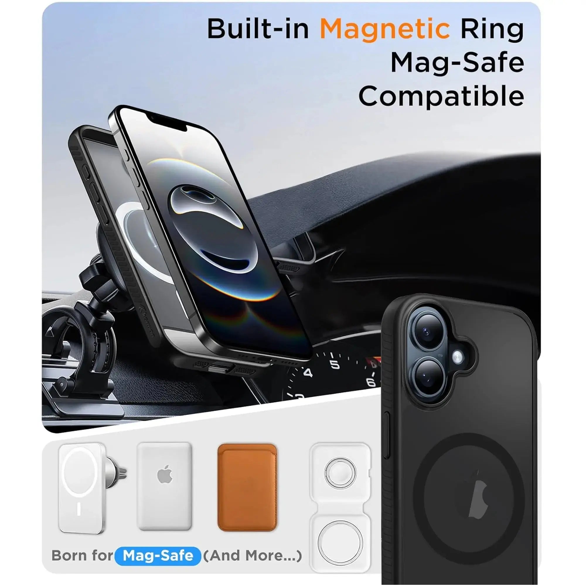 Karwan ShieldX MagSafe Kickstand Case – Ultimate Protection For iPhone 16 - Premium Case Cover by Karwan