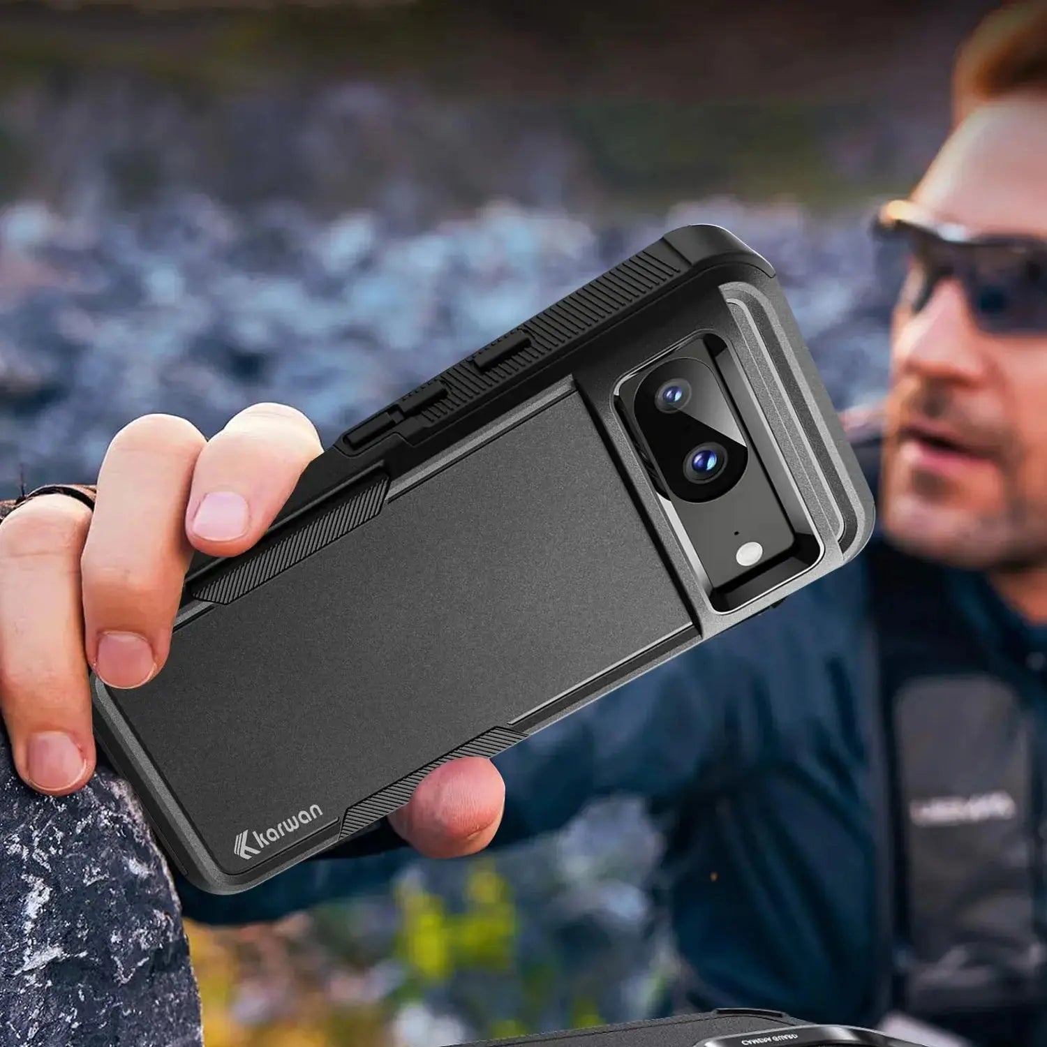 Karwan Immortal Dual Layer Google Pixel 7 Rugged Back Case - Karwan