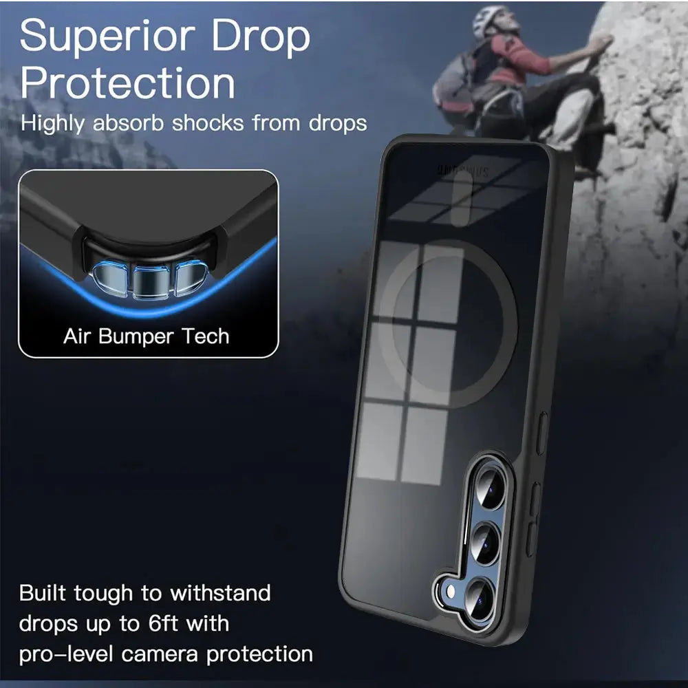 Karwan Hylucent AeroMag MagSafe Case For Samsung S23 | Durable & Drop-Resistant - Premium Case Cover by Karwan