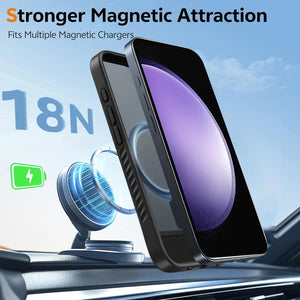 Karwan ShieldX MagSafe Kickstand Case for Samsung Galaxy S25 FE Karwan