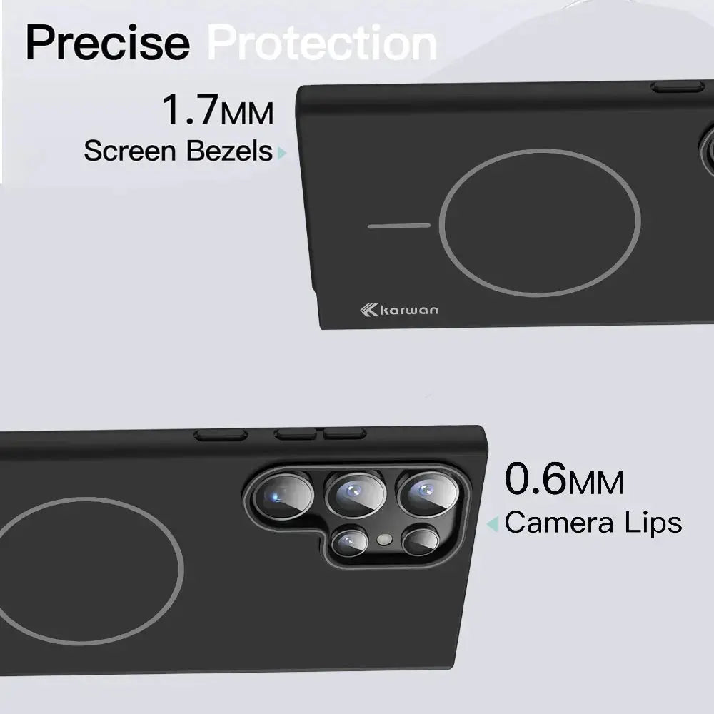 Karwan MagElite Ultra-Slim MagSafe Hard Case for Samsung S23 Ultra - Premium Case Cover by Karwan