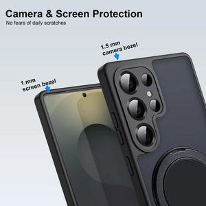 Karwan GhostRing MagSafe Rotating Ring Stand Case For Samsung Galaxy S23 Ultra - Karwan