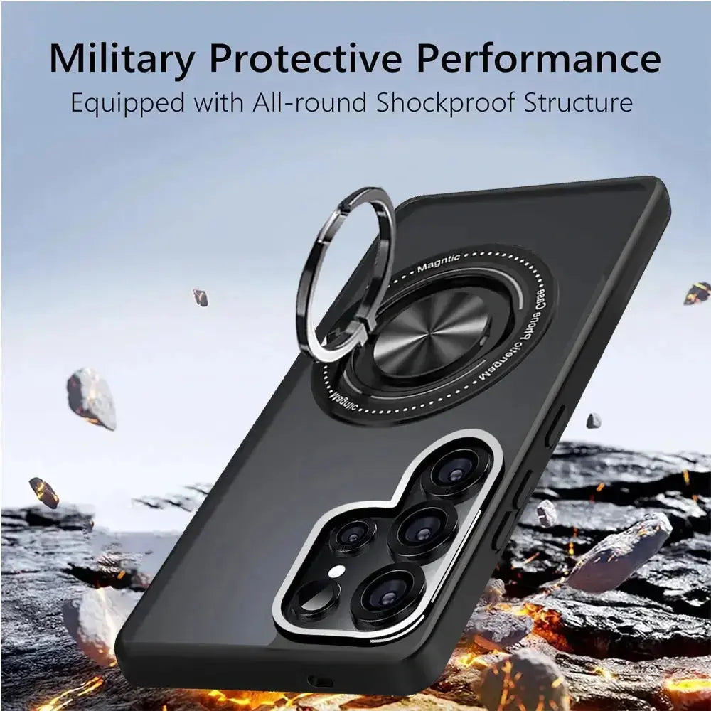 Karwan Orbit 360° Magsafe Ring Stand Case for Samsung S23 Ultra - Premium Case Cover by Karwan