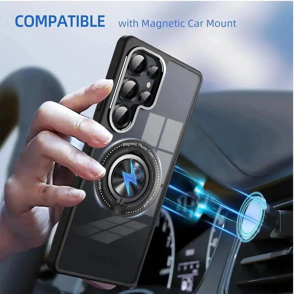 Karwan Orbit 360° Magsafe Ring Stand Case for Samsung S23 Ultra - Premium Case Cover by Karwan