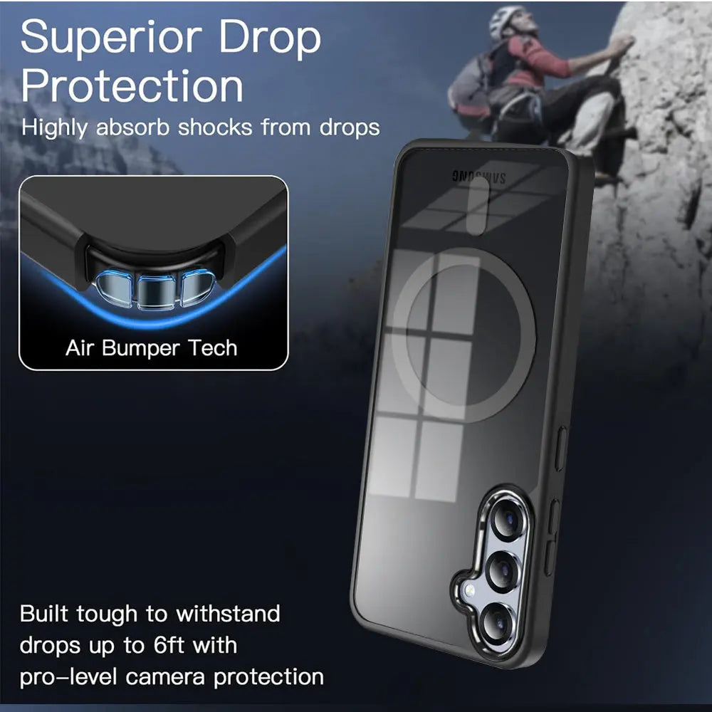 Karwan Hylucent AeroMag MagSafe Case For Samsung S25 | Durable & Drop-Resistant - Premium Case Cover by Karwan