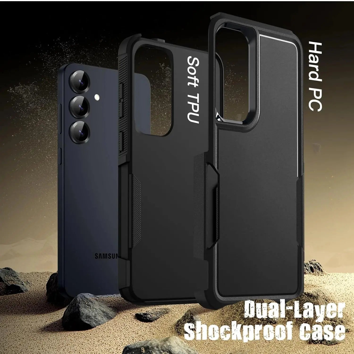 Karwan Immortal Dual Layer Samsung Galaxy S24 Plus Rugged Back Case - Karwan