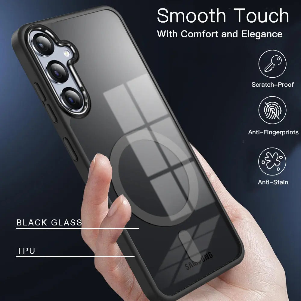 Karwan Hylucent AeroMag MagSafe Case For Samsung S25 | Durable & Drop-Resistant - Premium Case Cover by Karwan