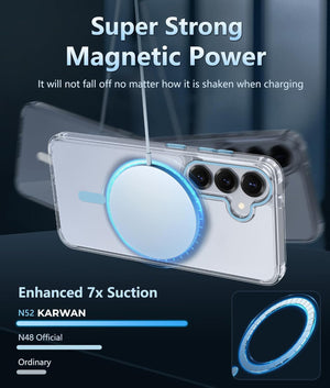 Karwan Magnetic Clear Case for samsung s25 - Karwan