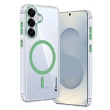 Karwan Magnetic Clear Case for Samsung Galaxy S24 – Anti-Yellowing MagSafe Cover