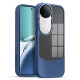 FusionEdge Leather & Acrylic Mobile Back Case for Vivo V50E