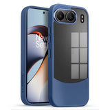 FusionEdge Leather & Acrylic Mobile Back Case for Oneplus NORD 4